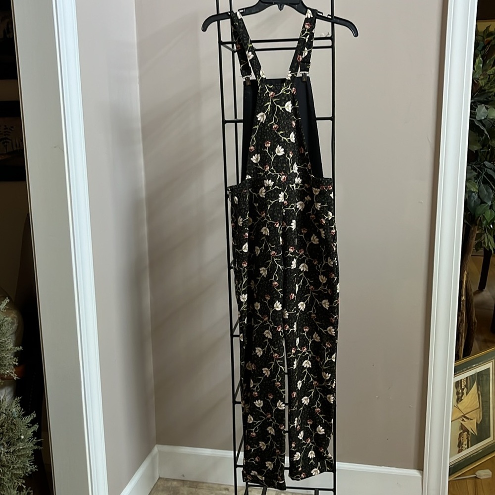 Topshop floral overalls vintage